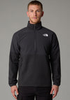 The North Face Men’s Glacier Heavyweight Half Zip Fleece, Grey