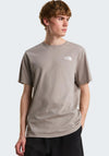 The North Face Men’s Evolution Box T-Shirt, Stone Grey