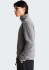 The North Face Men’s Glacier Quarter Zip Fleece, Grey