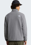 The North Face Men’s Glacier Quarter Zip Fleece, Grey