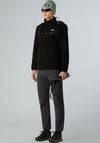 The North Face Men’s Glacier Quarter Zip Fleece, Black