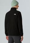 The North Face Men’s Glacier Quarter Zip Fleece, Black