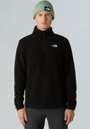The North Face Men’s Glacier Quarter Zip Fleece, Black