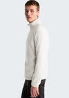 The North Face Men’s Glacier Quarter Zip Fleece, Off White