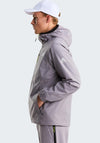 The North Face Men’s Mountain Athletics Hooded Rain Jacket, Transcendent Grey