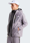 The North Face Men’s Mountain Athletics Hooded Rain Jacket, Transcendent Grey
