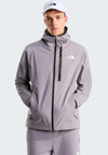 The North Face Men’s Mountain Athletics Hooded Rain Jacket, Transcendent Grey