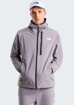 The North Face Men’s Mountain Athletics Hooded Rain Jacket, Transcendent Grey