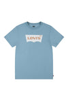 Levi’s Boy Batwing Logo Short Sleeve Tee, Blue