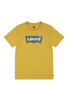 Levi’s Boy Batwing Logo Short Sleeve Tee, Yellow