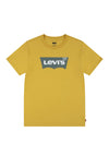 Levi’s Boy Batwing Logo Short Sleeve Tee, Yellow