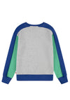 Levi’s Boy Colourblock Crewneck Sweater, Grey