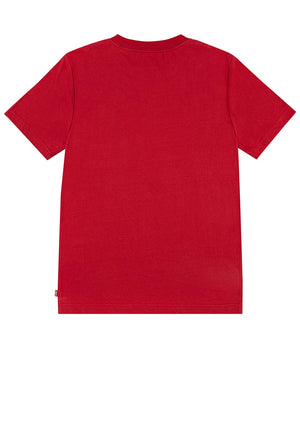 Levi’s Boys Yee Haw Short Sleeve Tee, Chilli Pepper