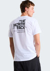 The North Face Men’s Mountain Sketch Graphic T-Shirt, White