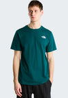 The North Face Men’s Mountain Sketch Graphic T-Shirt, Pacific Teal