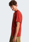 The North Face Men’s Vertical Logo T-Shirt, Iron Red