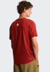 The North Face Men’s Vertical Logo T-Shirt, Iron Red