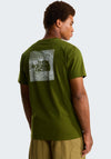 The North Face Men’s Box NSE T-Shirt, Woodland Green