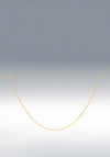 9 Carat Gold Box Chain Necklace, Yellow Gold