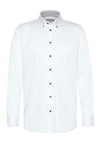 Bugatti Long Sleeve Cotton Shirt, White