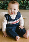 Emile Et Rose Baby Boy Kendrick 3 Piece Set, Navy