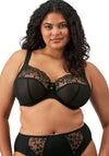 Elomi Zarah Stretch Banded Wired Bra, Black