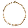 9 Carat Gold Paperlink Bracelet, Gold