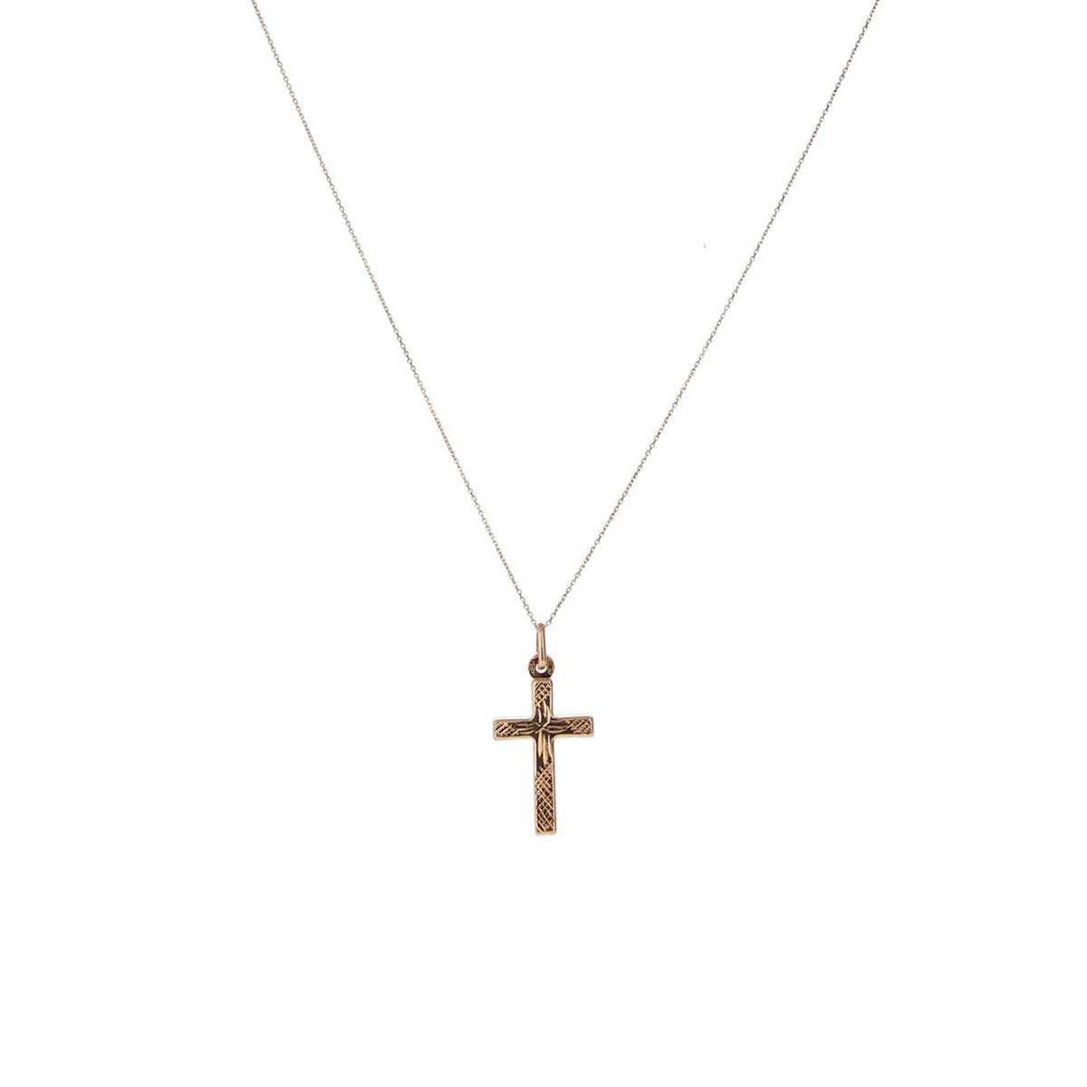Carat Gold Cross Pendant Necklace, Gold McElhinneys