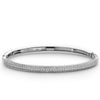 Ti Sento Zirconia Bangle, Silver