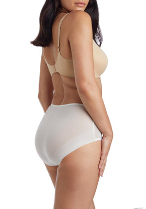 Naomi & Nicole Wonderful Edge Brief, White