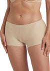 Naomi & Nicole Wonderful Edge Boyshort, Beige