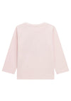 Guess Baby Girl Long Sleeve Teddy Top, Pink