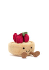 Jellycat Amuseables Fleurette Tarte Aux Fraises