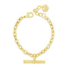 Absolute T-Bar Bracelet, Gold
