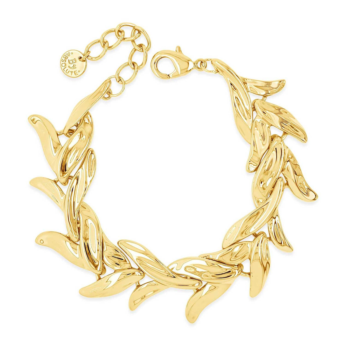 Absolute Leaf Bracelet, Gold