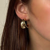 Absolute Chunky Hoop Earrings, Gold