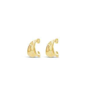 Absolute Chunky Hoop Earrings, Gold