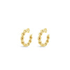 Absolute Chunky Twist Hoop Earrings, Gold