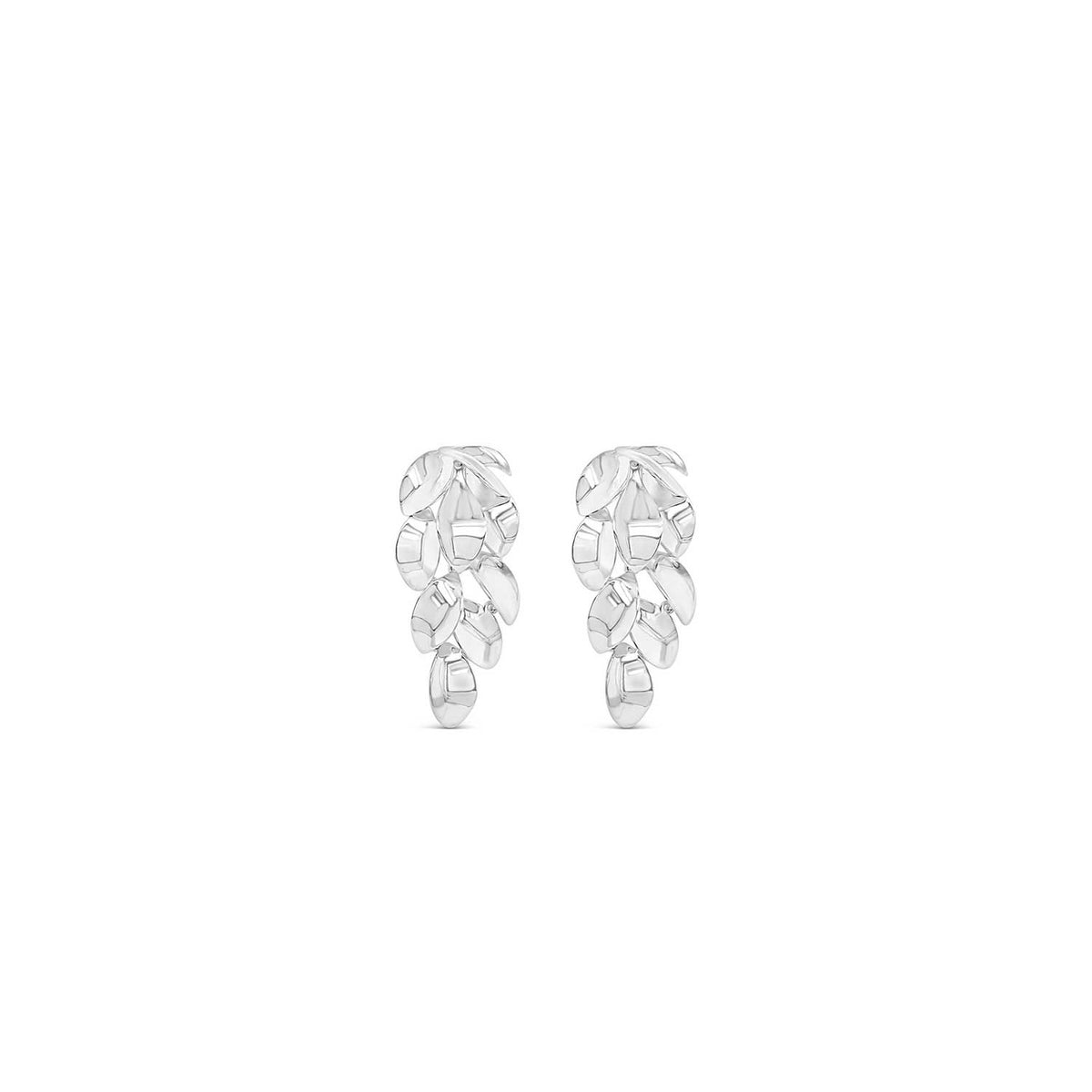 Absolute Statement Drop Earrings, Silver