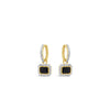 Absolute Halo Charm Hoop Earrings, Gold