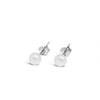 Absolute Kids Pearl Stud Earrings, Silver
