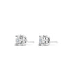 Absolute Kids CZ Stud Earrings, Silver