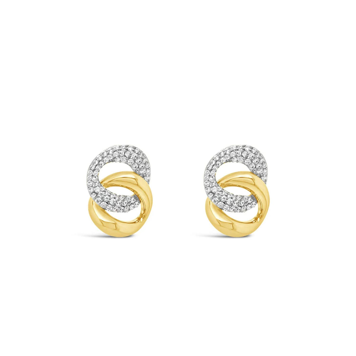 Absolute Chain Link Clip-On Earrings, Gold