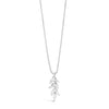 Absolute Leaf Pendant Necklace, Silver