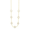 Absolute Opal Petal Necklace, Gold