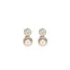 Absolute Pearl Drop Clip On Earrings, Gold
