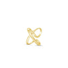 Absolute Criss Cross Ring, Gold