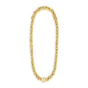 Absolute Rope Link Magnetic Necklace, Gold