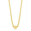 Absolute Sphere Detail Beaded Necklace, Gold