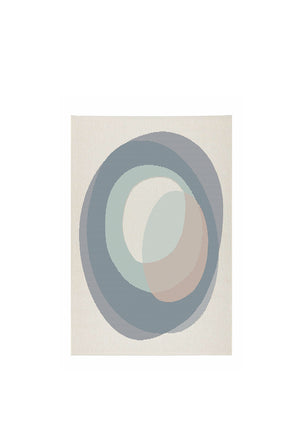 AFK Living Atmosphere Medium Rug, Bleu